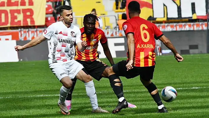 Kayserispor ile Gaziantep 10. kez karşı karşıya gelecek