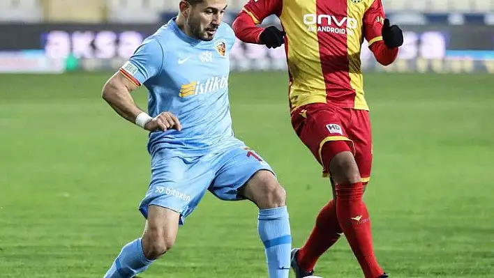 Kayserispor ile Malatyaspor 10. randevuda