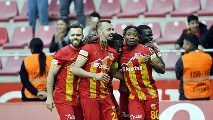 Kayserispor ilk 6'yı zorluyor