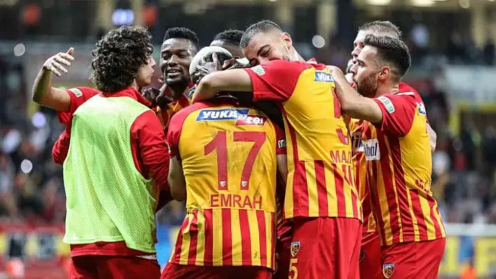 Kayserispor ilk yarıda 24 puan topladı