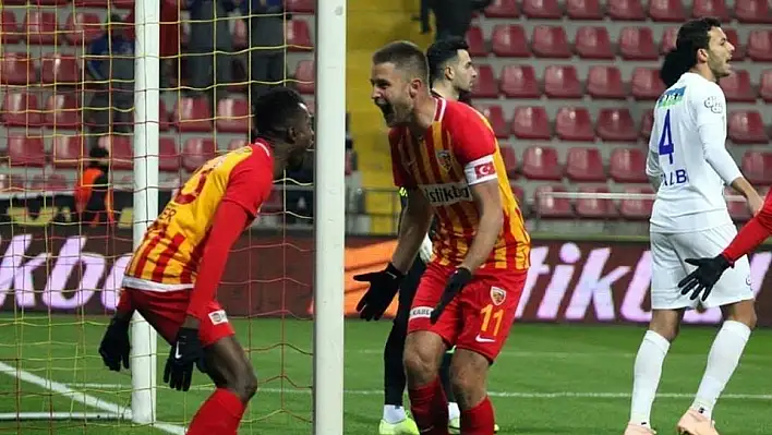 Kayserispor 7 kafa golü attı