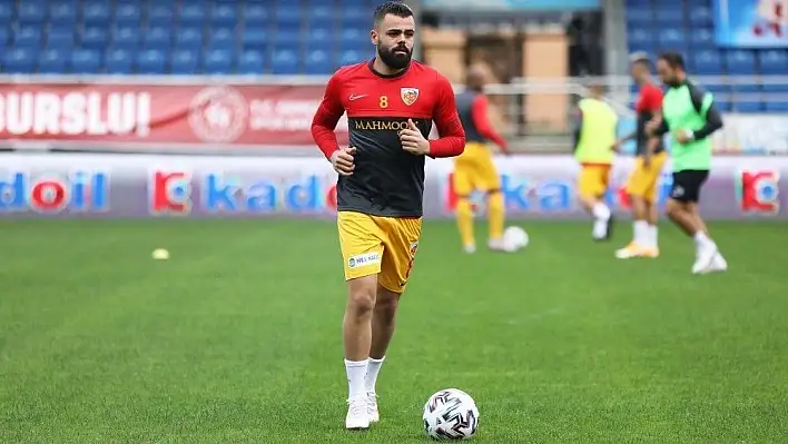 Kayserispor kaptanı ıslıklandı