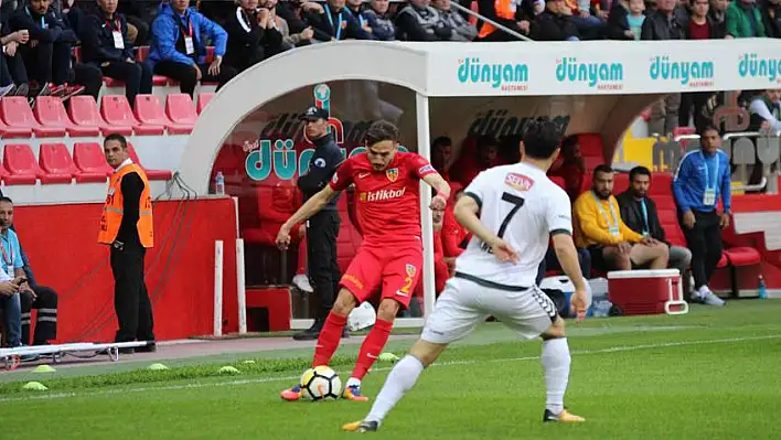 Kayserispor, Konyaspor'u 2-1 ile geçti