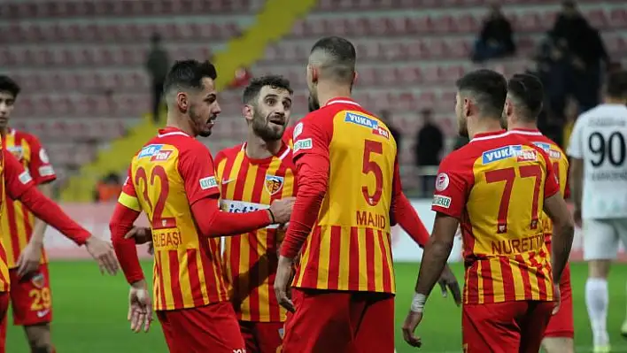 Kayserispor Kupa'da moral buldu