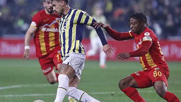 Kayserispor bu kez başaramadı