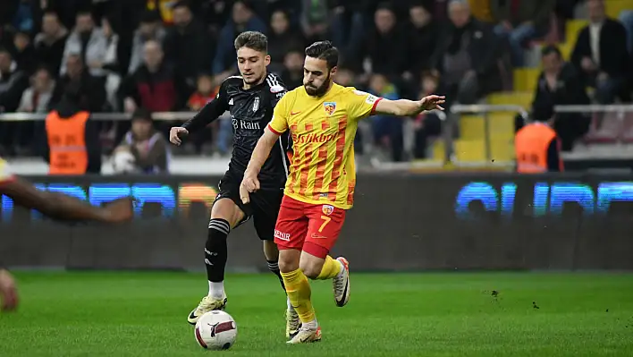 Kayserispor maçı öncesi Beşiktaş'ta dikkat çeken gelişme!