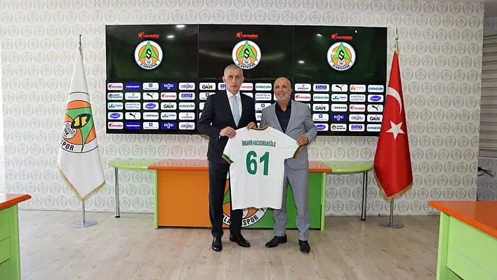 Kayserispor maçı öncesinde TFF Başkanı'ndan Alanyaspor'a ziyaret