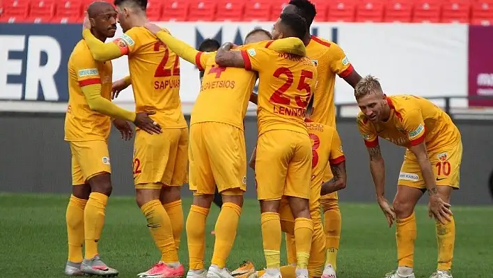 Kayserispor 3 maçtır kaybetmiyor