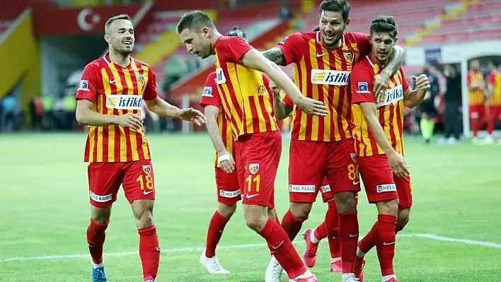 Kayserispor seriyi 3 maça çıkardı
