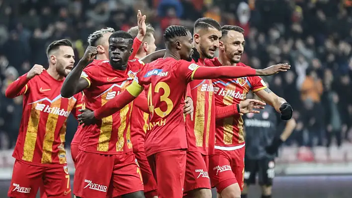 Kayserispor şeytanın bacağını kırdı