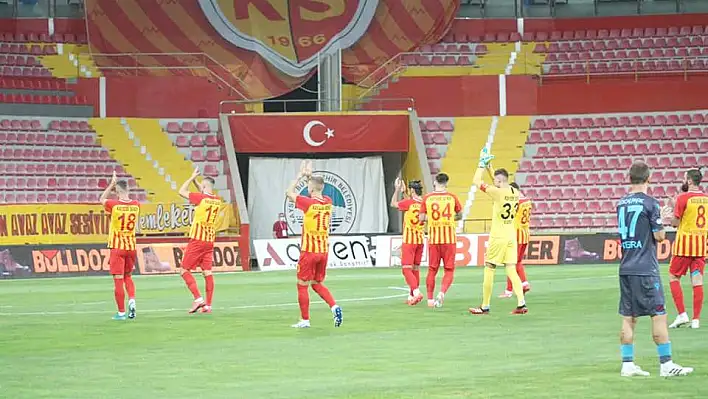 Kayserispor 5 sezon sonra düştü