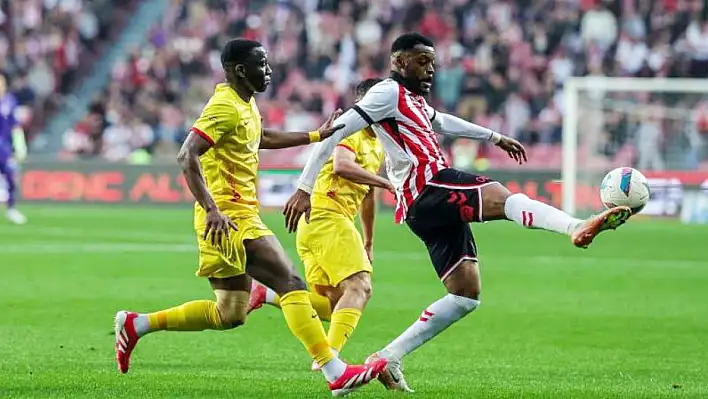 Kayserispor evinde mağlup oldu