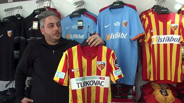 Kayserispor Store'da yenilik