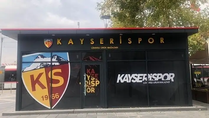 Kayserispor Store hizmete girecek