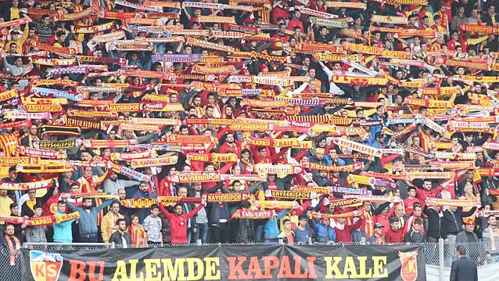 Kayserispor taraftarı stada alınmayacak 