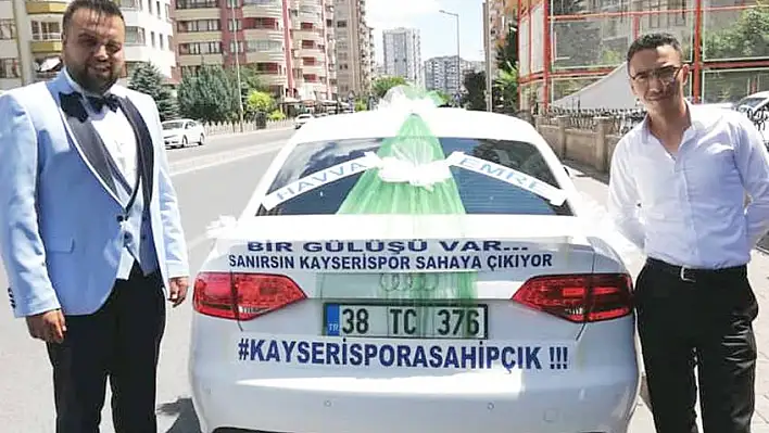 Kayserispor taraftarı yaparsa böyle yapar