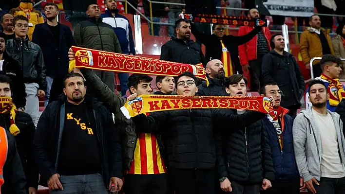 Kayserispor taraftarını bekliyor