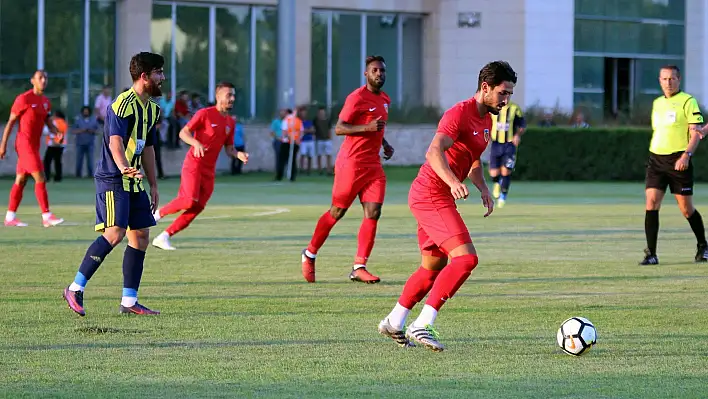 Kayserispor, Tarsus İdman Yurdu ile hazırlık maçı oynadı