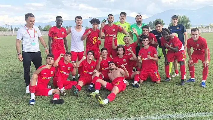 Kayserispor U19 takımı 3 hafta sonra kazandı