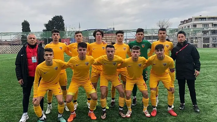 Kayserispor U-17 takımı puanla dönüyor
