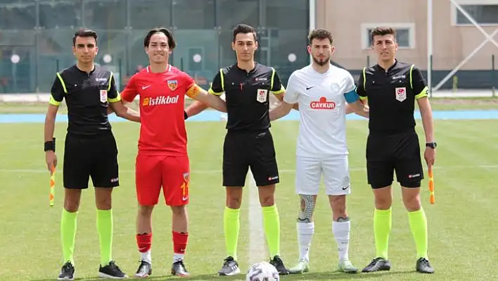 Kayserispor U19 1 puana razı oldu