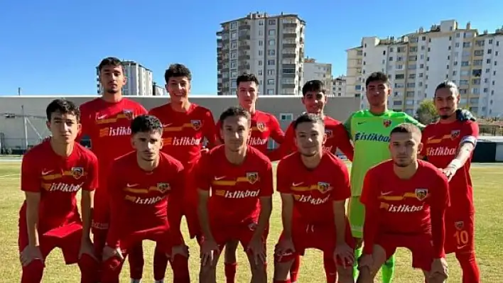 Kayserispor U19'dan Ankaragücü'ne 3-1'lik fark!