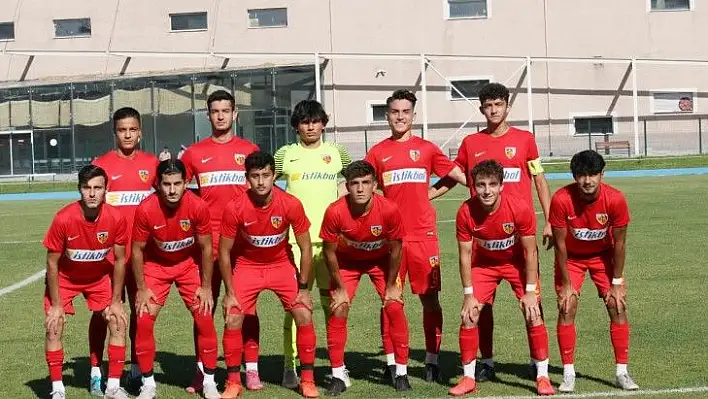 Kayserispor U19 umduğunu bulamadı