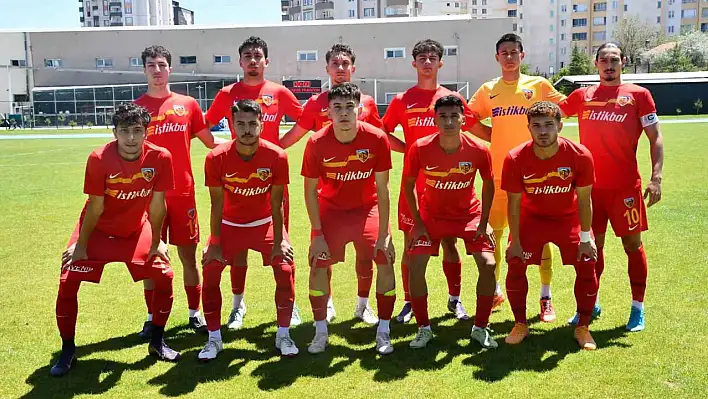 Kayserispor U19, ligi 13. sırada tamamladı