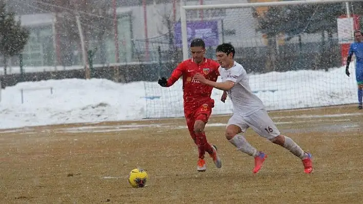 Kayserispor U19 sahasında kazandı