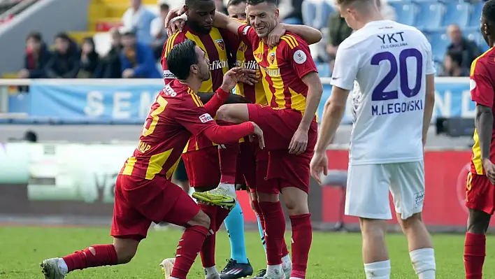Kayserispor'un başarılı oyuncusu 2 maçta 2 gol attı!