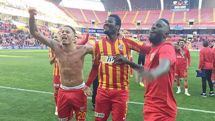 Kayserispor'un en golcüsü Chery oldu