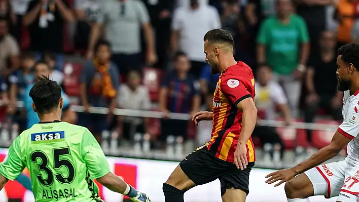 Kayserispor'un ilk golü o isimden geldi