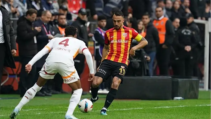 Kayserispor'un Kaptanı Sazdağı'dan dikkat çeken açıklama