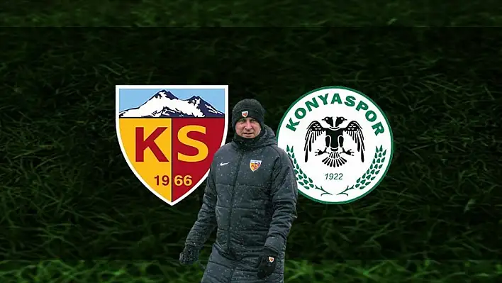 Kayserispor'un maçı var!