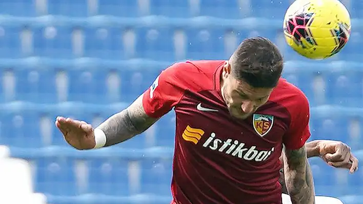 Kayserispor'un stoperi Diego Angelo: Sadece bir maç kaybettik