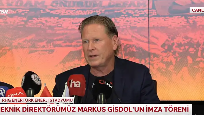Kayserispor'un yeni hocası imzayı attı, bakın neler söyledi?