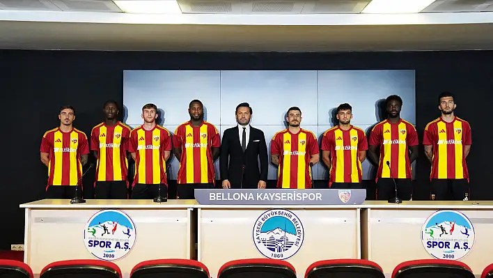 Kayserispor'un yeni transferleri Şehrin Kalbinde