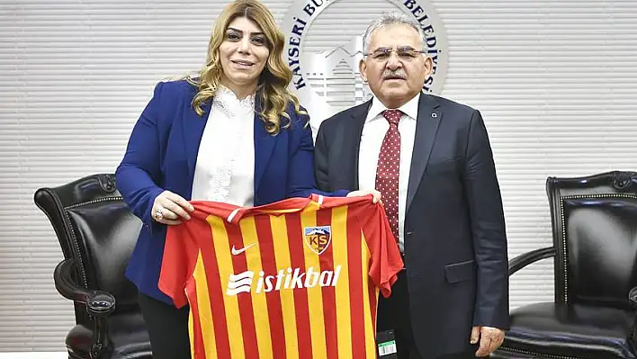 Kayserispor yönetiminden Büyükkılıç'a iade-i ziyaret