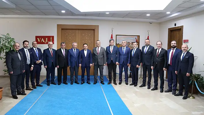 KAYSO yönetiminden Vali Çiçek'e destek ziyareti