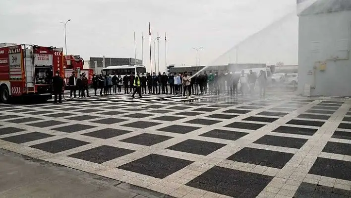 İtfaiyecilik öğrencileri sahaya çıktı!