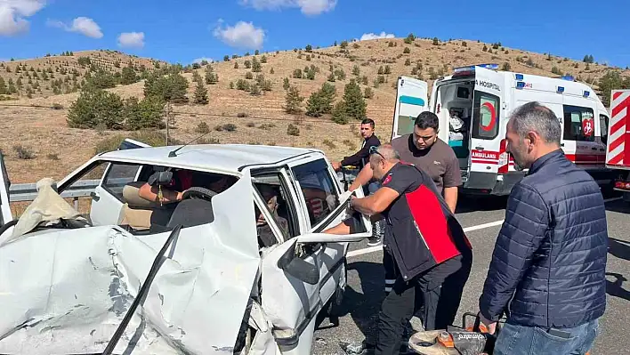 Avanos yolunda kaza: 1 ölü, 3 yaralı