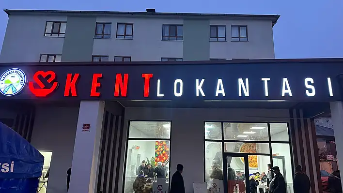 Kent Lokantası açıldı! Ramazan ayı boyunca ücretsiz