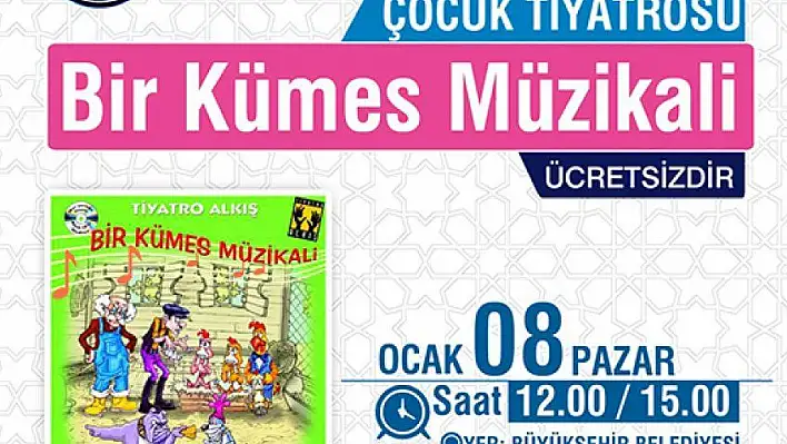 Kentte Ocak ayıdan 26 kültür sanat etkinliği gerçekleştirilecek