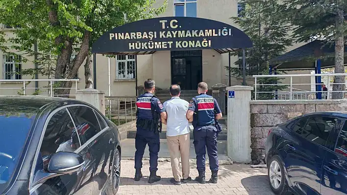 Aranan ihraç müdür Pınarbaşı'da yakalandı