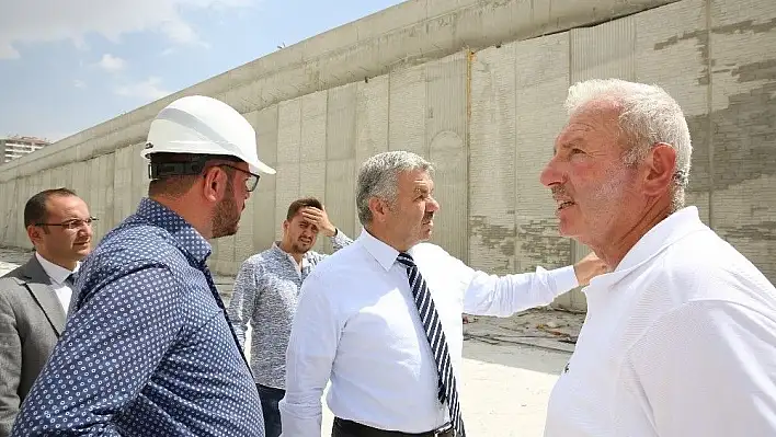 Çelik kavşakları inceledi