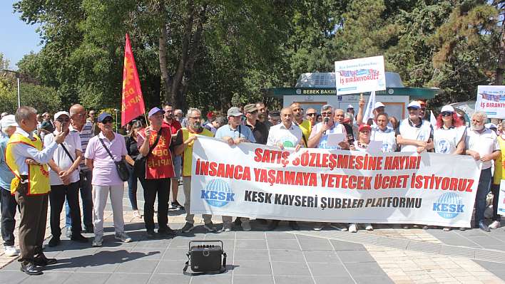 KESK: 'Hak verilmez mücadele ile alınır'