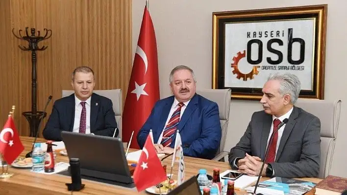 Kıbrıs Türk Sanayi Odası Heyetinden Kayseri OSB Ziyareti