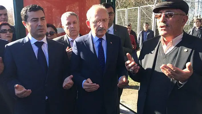 Kılıçdaroğlu Kayseri'deki Şehitler Durağını ziyaret etti