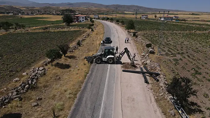 Kırsalda yol kalitesi artıyor