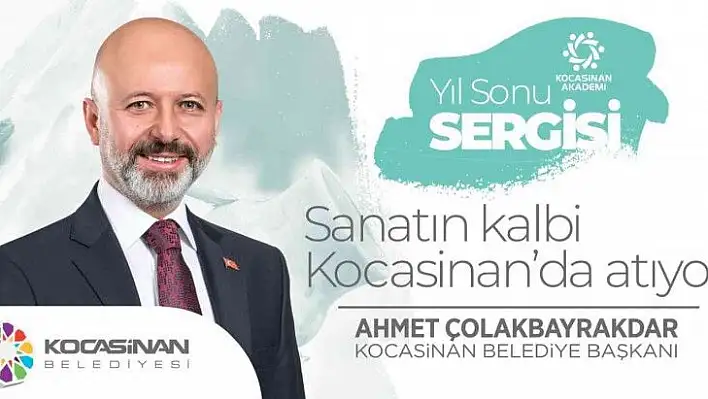 Kocasinan akademi'de yıl sonu sergisi